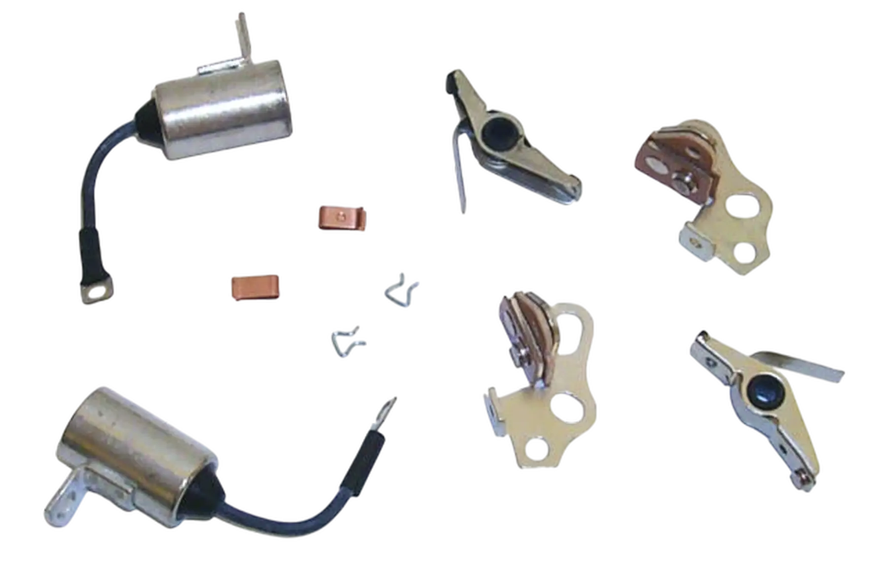 18-5002 fits 1962-73 15 HP Johnson/Evinrude outboard models as an ignition tune-up kit. Helps correct ignition-related running problems on matching applications.
