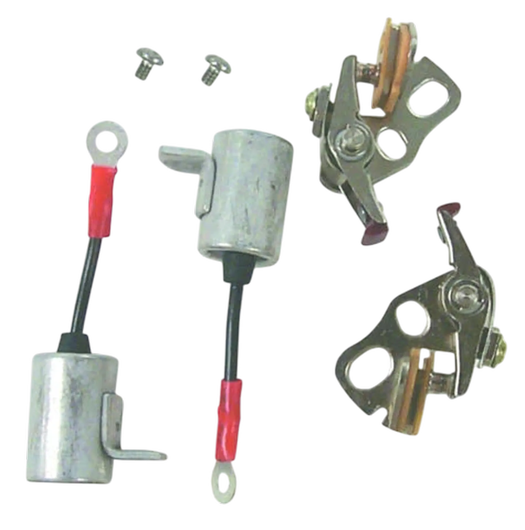 18-5003 is a replacement ignition tune-up kit used on 1974-76 9.9 HP Johnson/Evinrude outboard models. Helps correct ignition-related running problems on matching applications.
