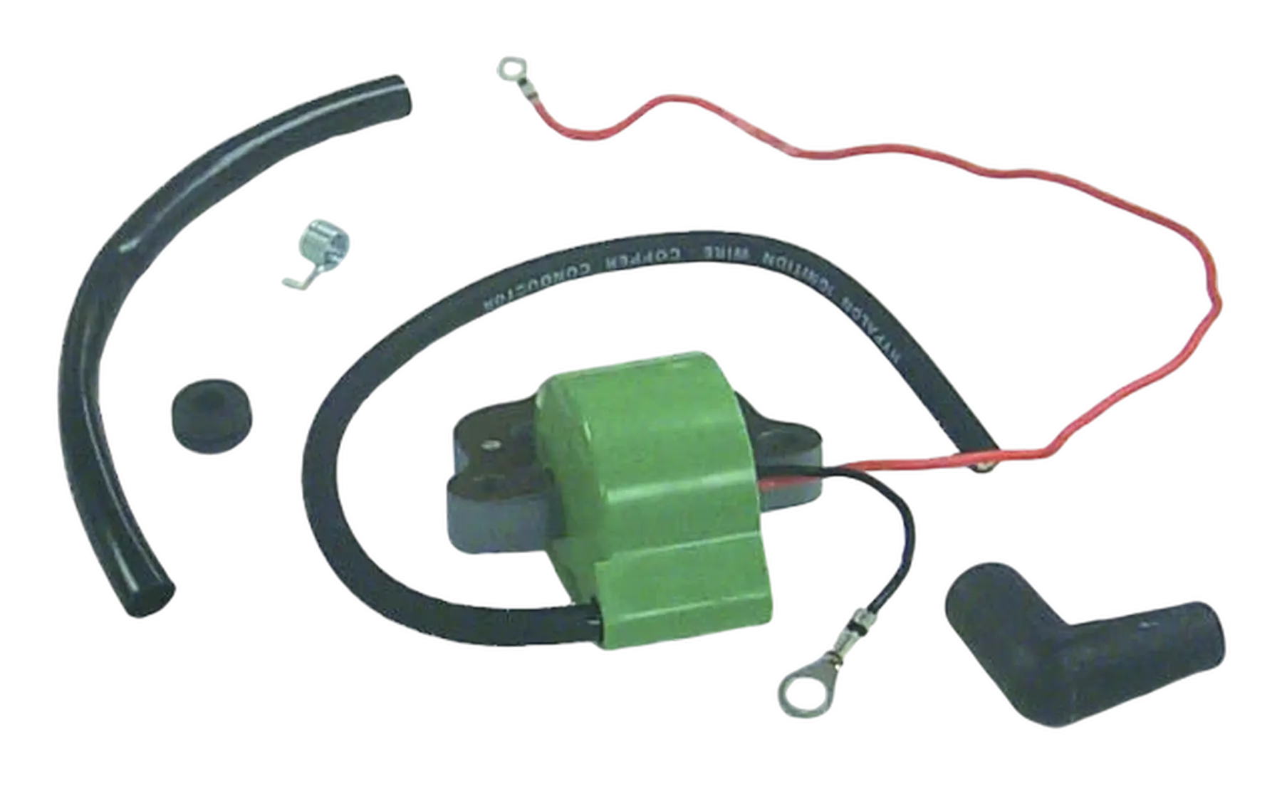 For 50 HP Johnson/Evinrude 1971-75 models. Helps deliver high-voltage spark to the plugs for smooth engine operation, 5194 is an ignition coil. Helps correct weak spark, misfire, or hard-starting conditions.