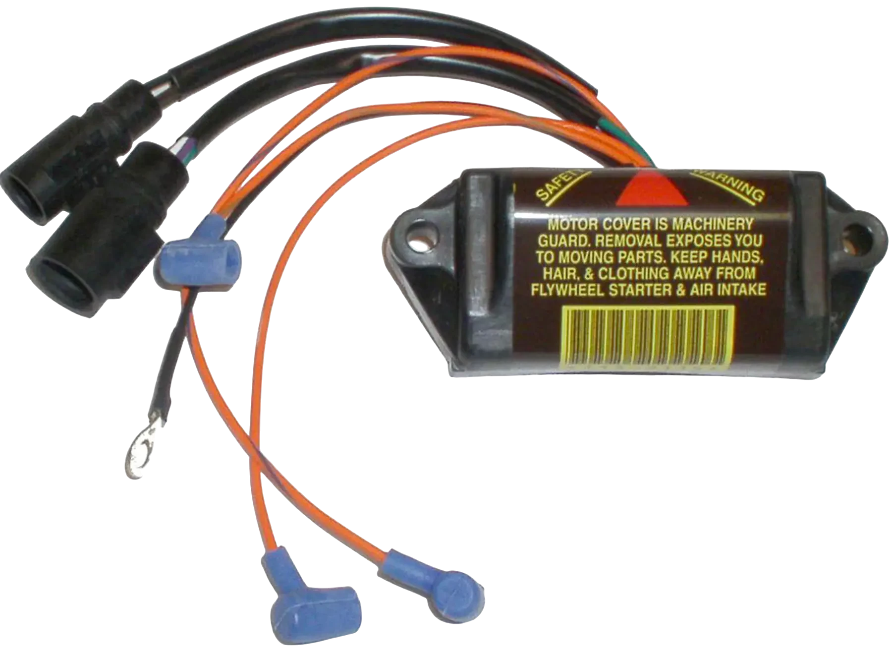 For 60 HP Johnson/Evinrude 1986-90 models, 113-2115 is an ignition power pack. Restores the ignition signal needed for reliable engine operation.