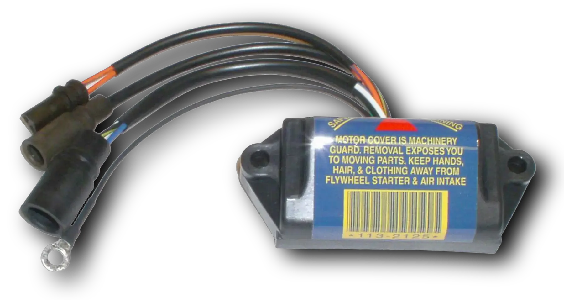 For 85 HP Johnson/Evinrude 1978-83 models, 113-2125 is an ignition power pack. Restores the ignition signal needed for reliable engine operation.