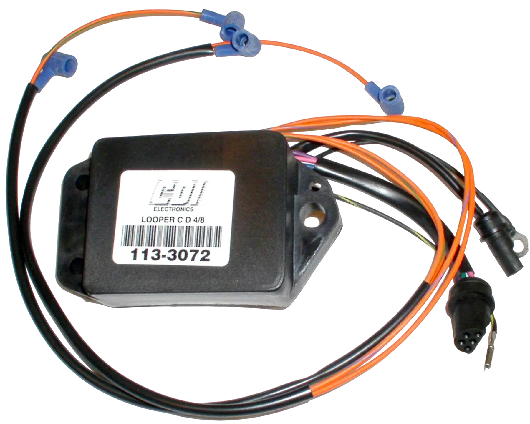 113-3072 is an ignition power pack built for 120 HP Johnson/Evinrude 1985 models. Restores the ignition signal needed for reliable engine operation.