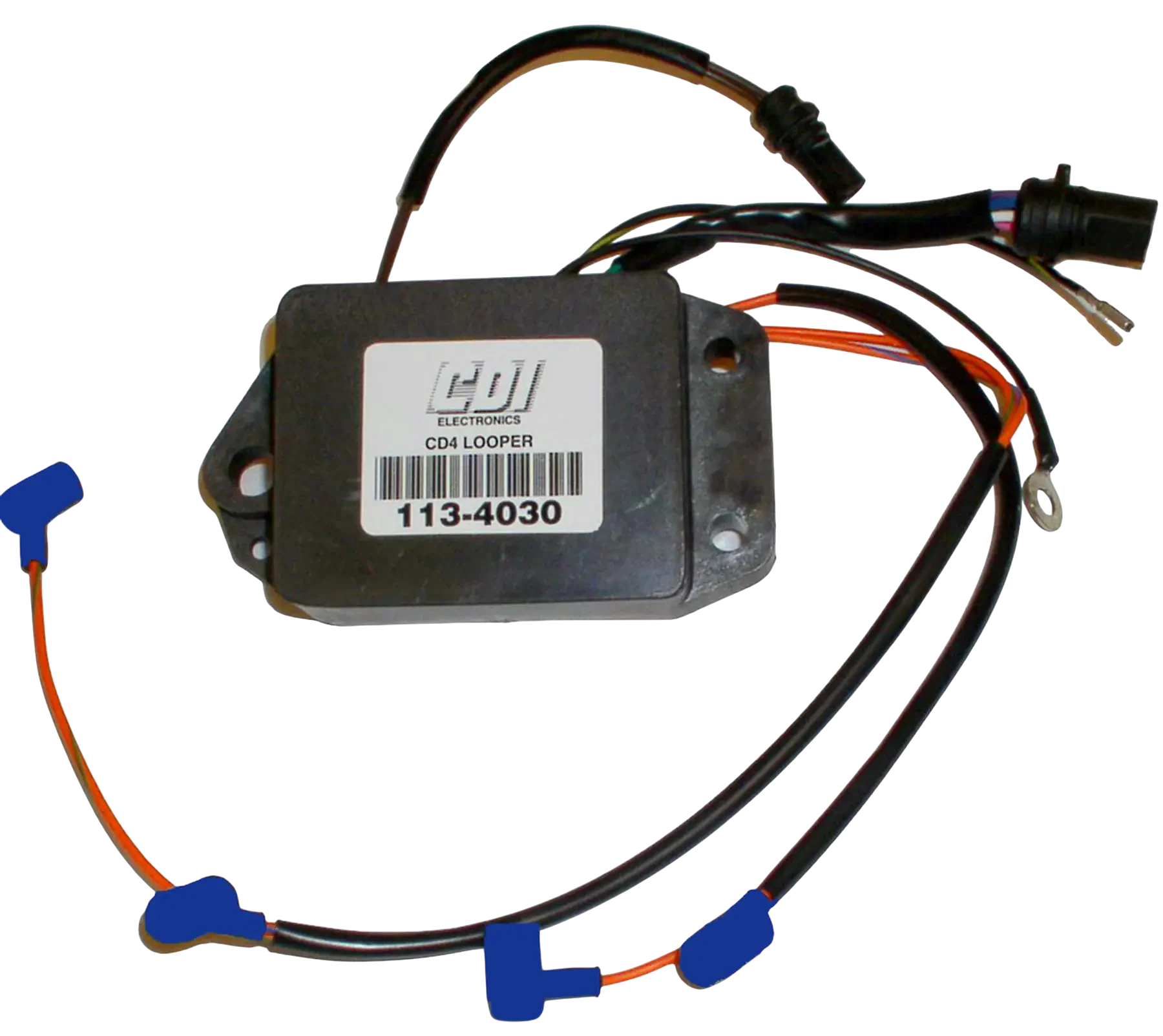 113-4030 is an ignition power pack built for 85 HP Johnson/Evinrude 1994 and 1997 models. Controls ignition output for proper spark delivery.
