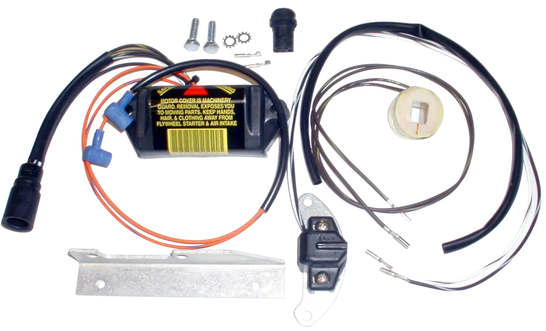 For 4 HP Johnson/Evinrude 1989 models, 113-4488 is an ignition power pack. Restores the ignition signal needed for reliable engine operation.
