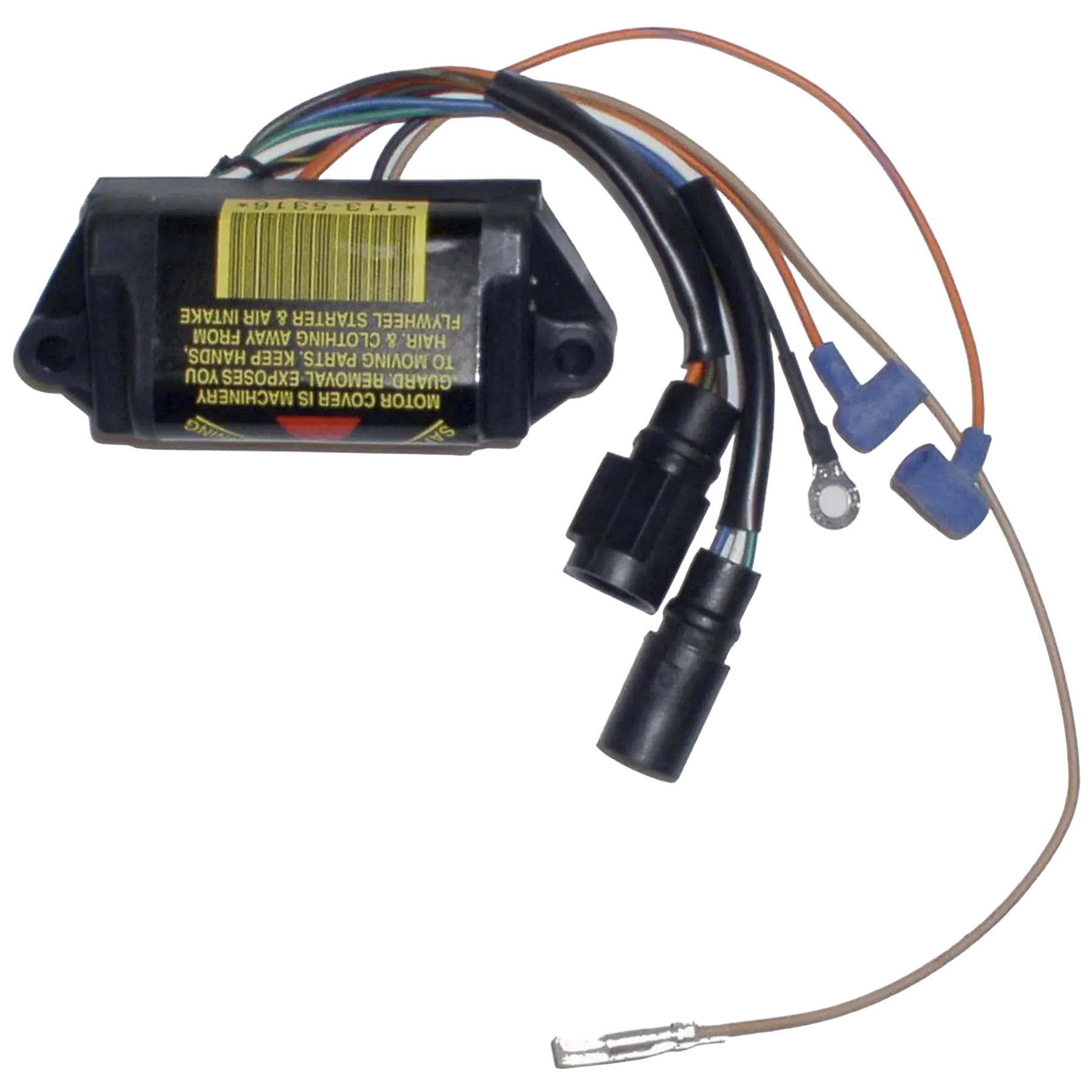 113-5316 is an ignition power pack for 25 HP Johnson/Evinrude 1992 TL,TTL,TE,EI,J models. Controls ignition output for proper spark delivery.