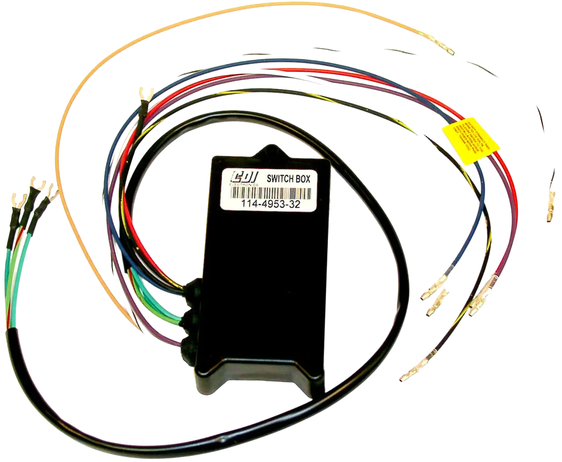 For 175 HP XR2 Sport Jet Mercury/Mariner 1997-2005 models with Serial # OE151580 thru OE433133, 114-4953-32 is an ignition switch box. Manages spark timing and ignition output for dependable engine operation.