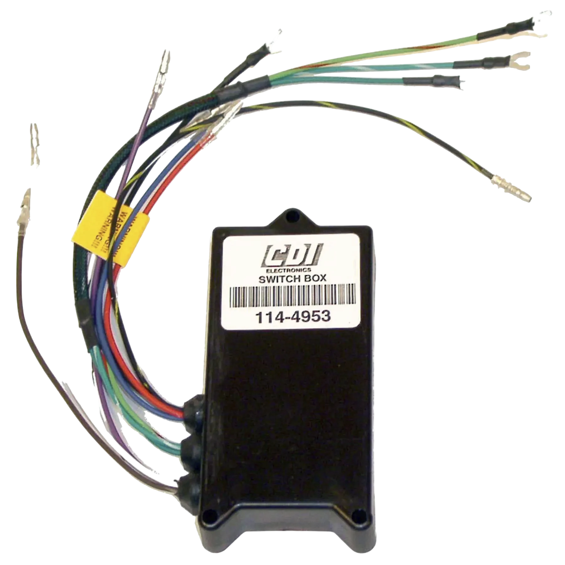 For 70 HP Force 1993-95 models with Serial # OE009500 thru OE138599, 114-4953 is an ignition power pack. Manages ignition firing so the engine can run smoothly under load.