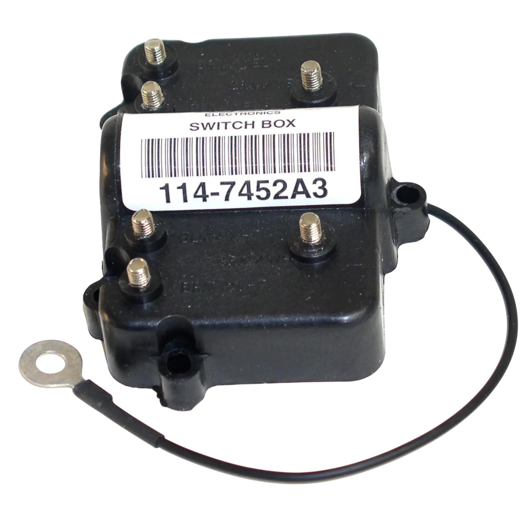 114-7452A3 is an ignition switch box for 20 HP Mercury/Mariner 1979-87 models with Serial # 5705532 thru OB238463. Restores spark control where the original module has failed or become unreliable.