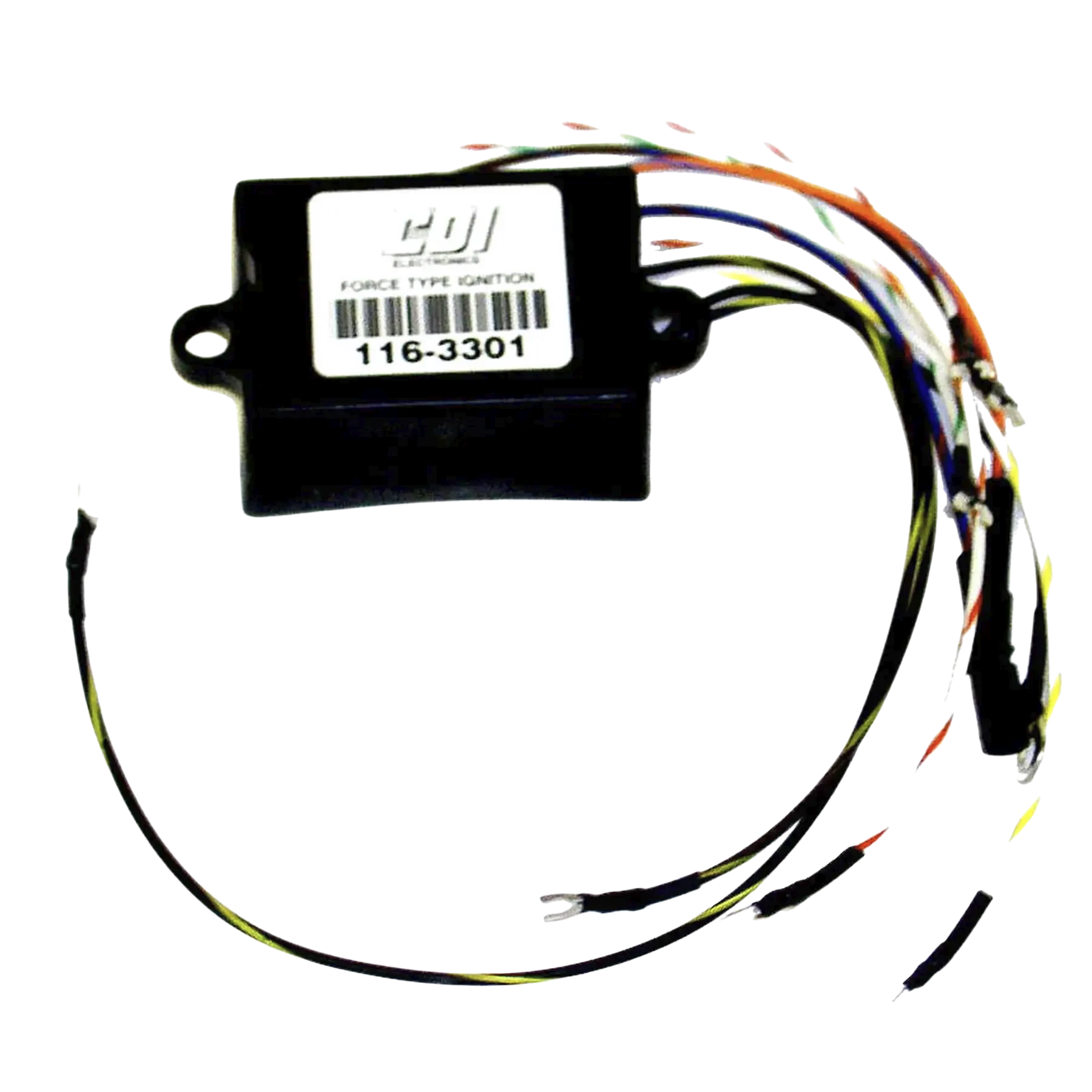 Fits 85 HP Force 1986 B, C, M,& N models and 1987-88 all models: 116-3301 is an ignition power pack. Helps maintain dependable starting and acceleration on older 2-stroke applications.