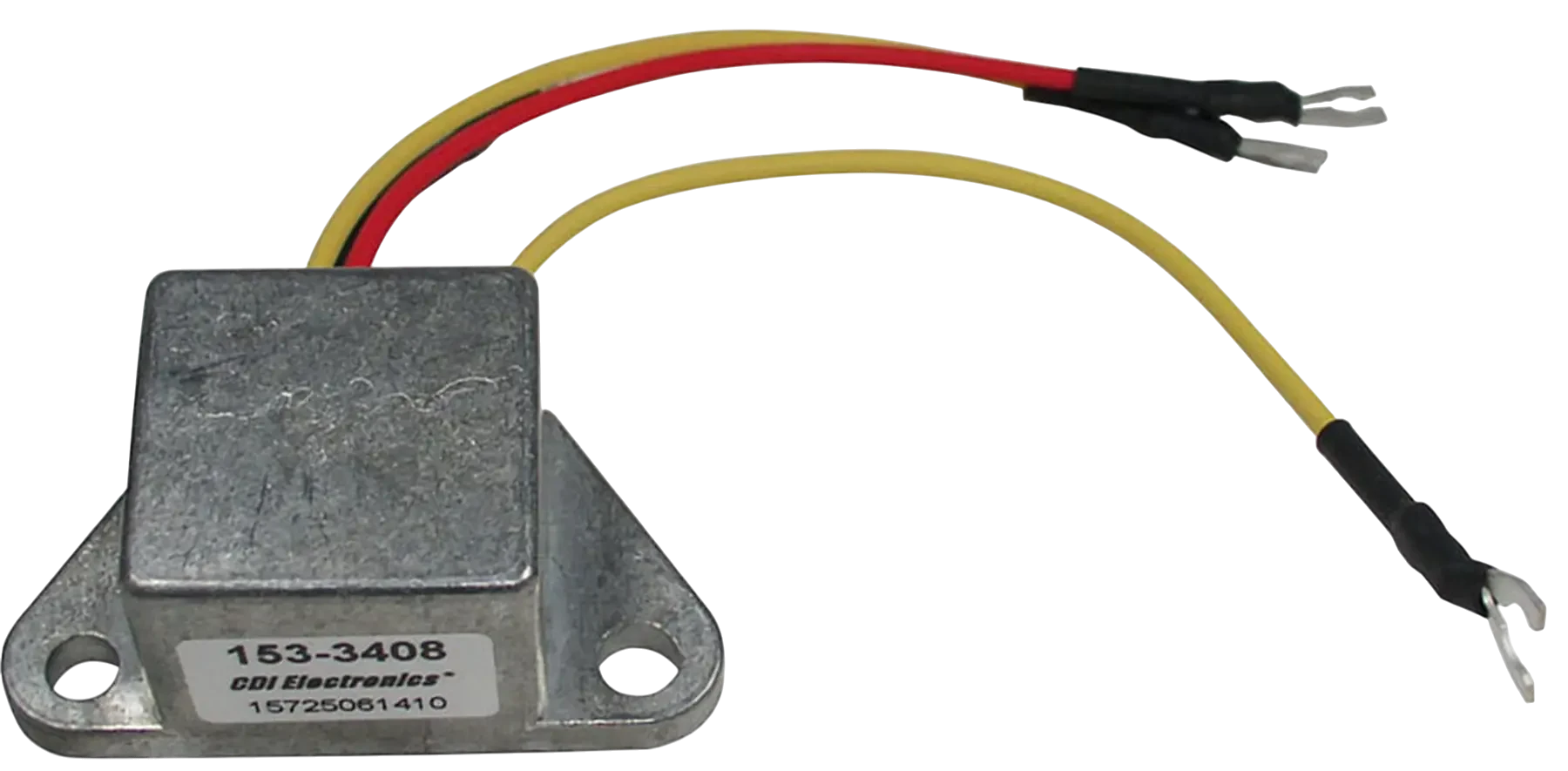 5708 is a replacement rectifier used on 50 HP Johnson/Evinrude 1971-75 models. Helps convert charging current for proper battery and electrical system operation. Helps maintain proper charging system operation on compatible engines.