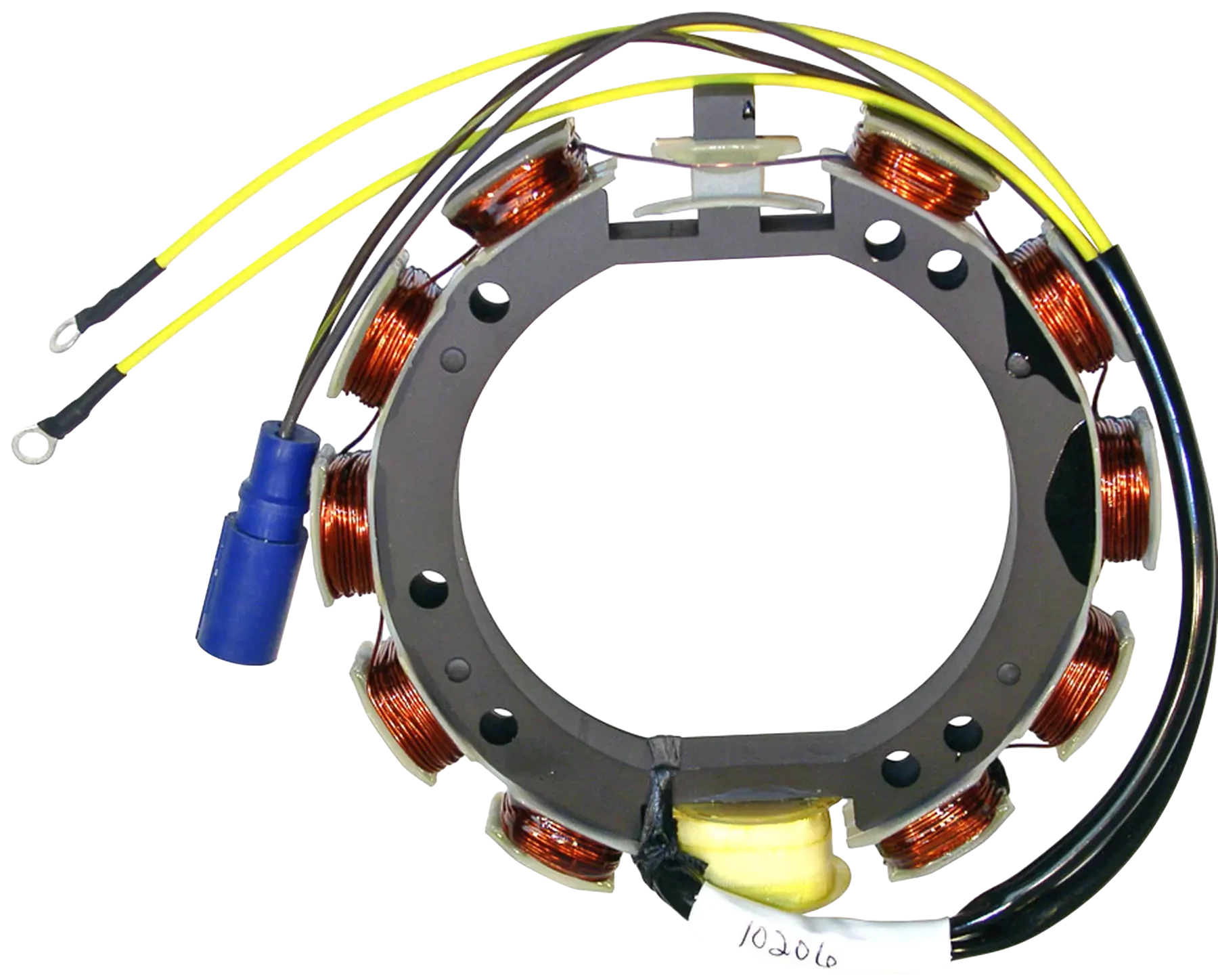 Fits 65 HP Johnson/Evinrude 1995 Jet models: 173-3536 is an ignition stator. Restores dependable ignition charging output in demanding marine conditions.