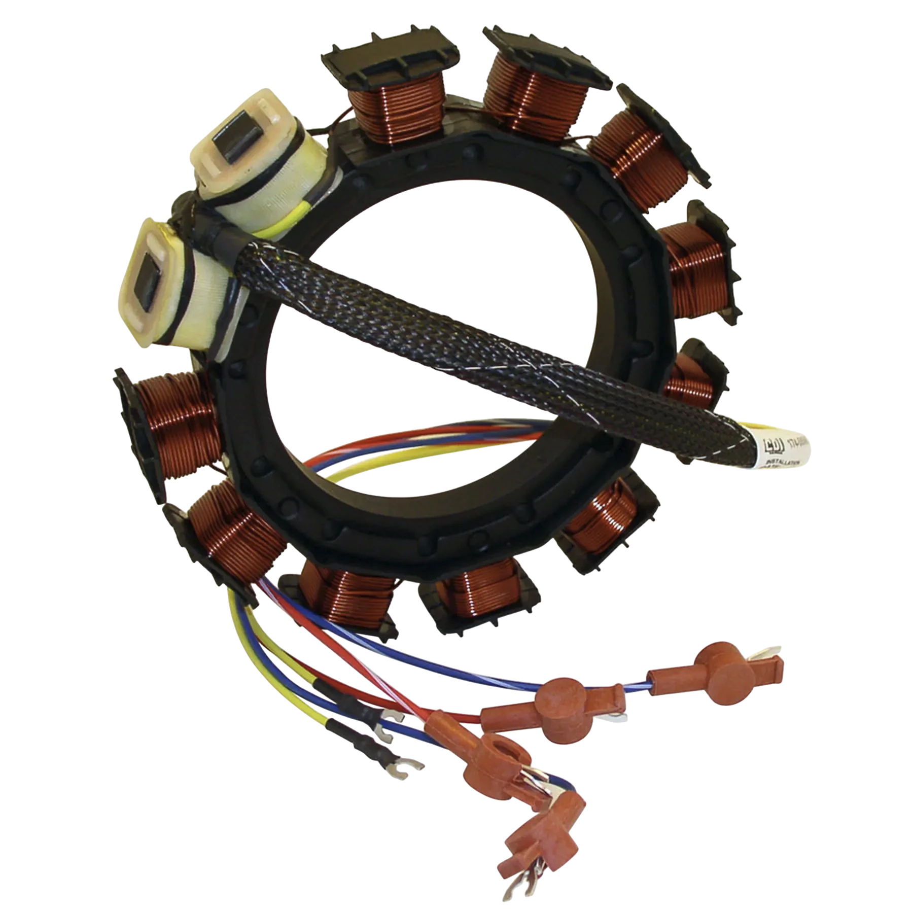 174-5454K1 fits 30 HP 4cyl Jet Mercury/Mariner 1989-97 models with Serial #OC159200 thru OG589999 as an ignition stator. Restores dependable ignition charging output in demanding marine conditions.