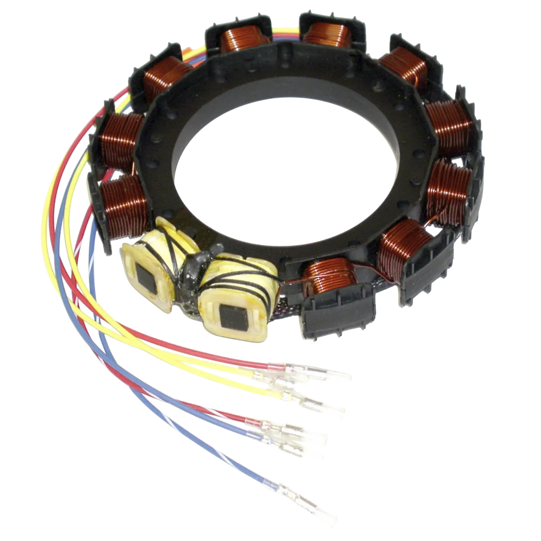 For 40 HP Force 1992-95 models with Serial # OE000001 thru OE138599. (16 amp charging system), 174-9710K1 is an ignition stator. Used to correct ignition power loss caused by a failing stator assembly.