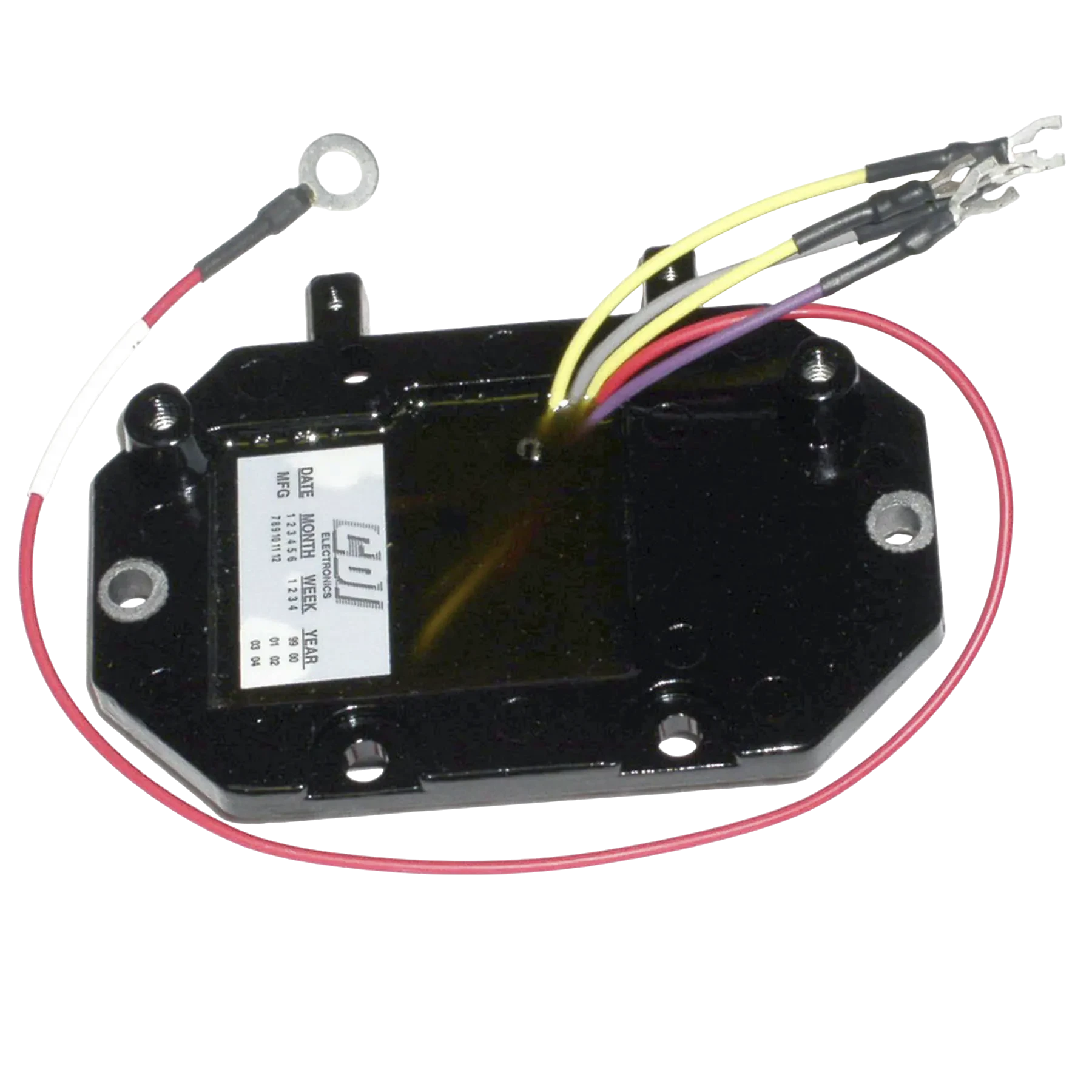 193-4205 is a replacement voltage regulator used on 120 HP Johnson/Evinrude 1985-94 10 amp models. Helps regulate charging voltage and protect the marine electrical system. Helps prevent overcharging and unstable electrical output.