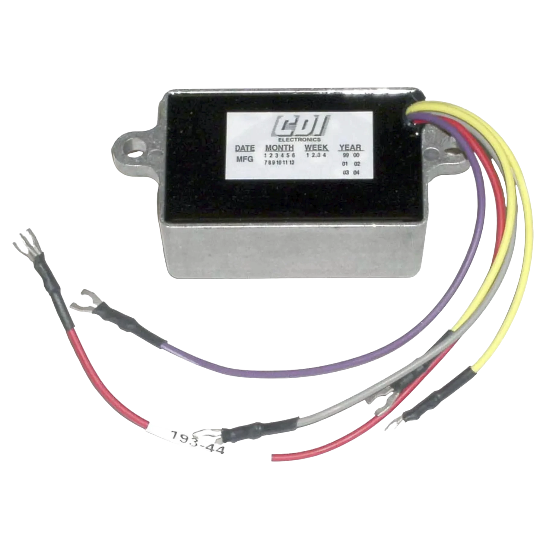 193-4476 is a voltage regulator for 25 HP Johnson/Evinrude 1992-95 models. Helps regulate charging voltage and protect the marine electrical system. Regulates charging voltage to help protect the battery and electrical system.