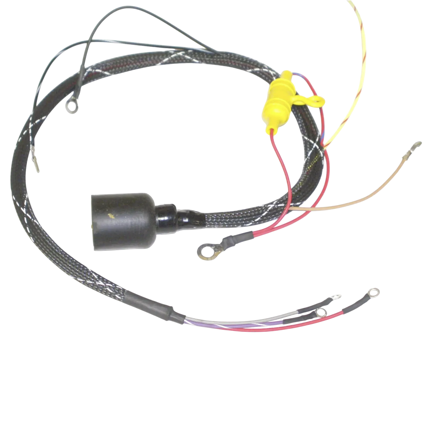 413-1818 is an ignition engine harness built for 20 HP Johnson/Evinrude 1982-84 electric start models. Helps restore reliable operation on compatible marine ignition systems.