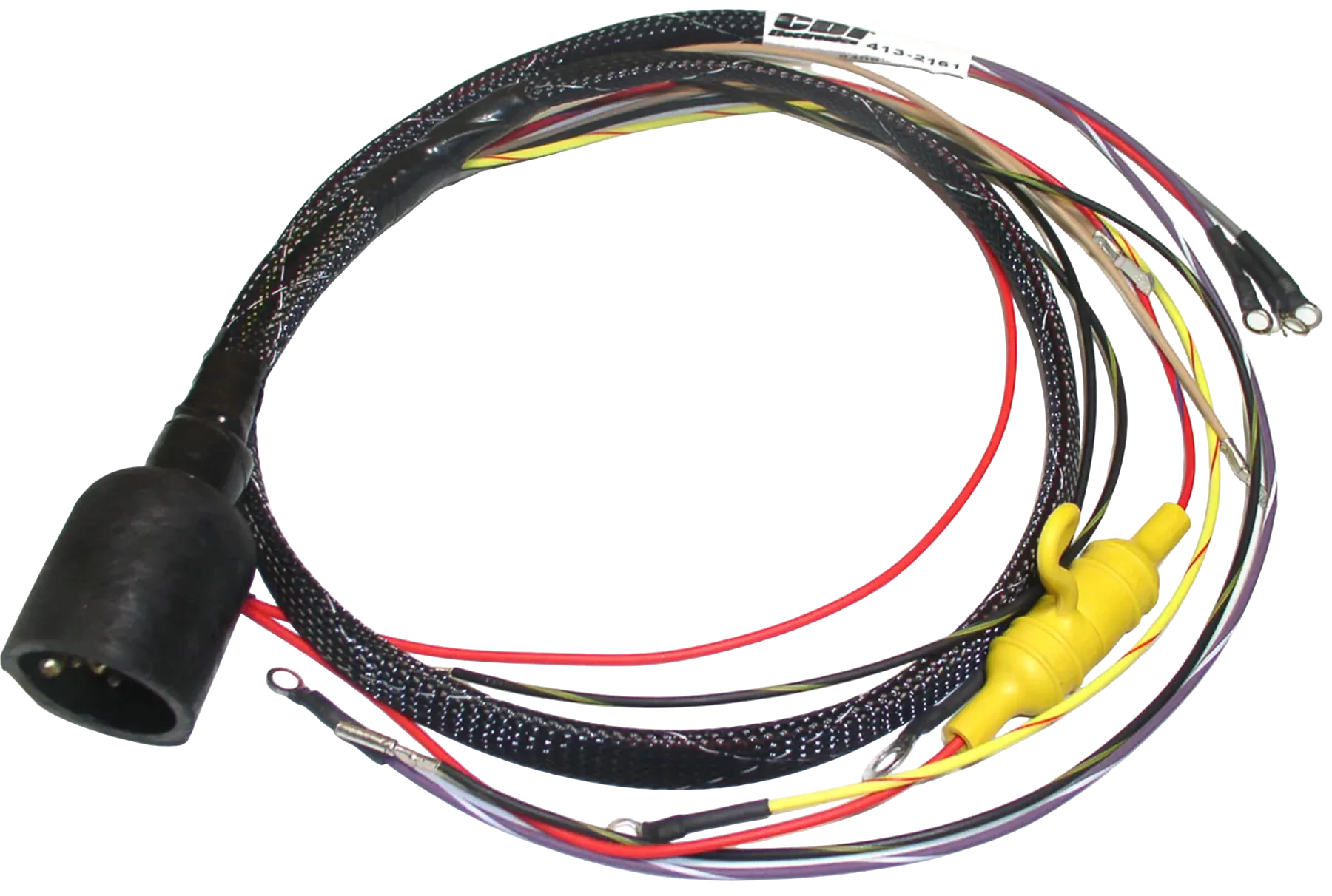 413-2161 is a replacement ignition engine harness used on 85 HP Johnson/Evinrude 1980-82 models. Helps correct ignition-related running problems on matching applications.