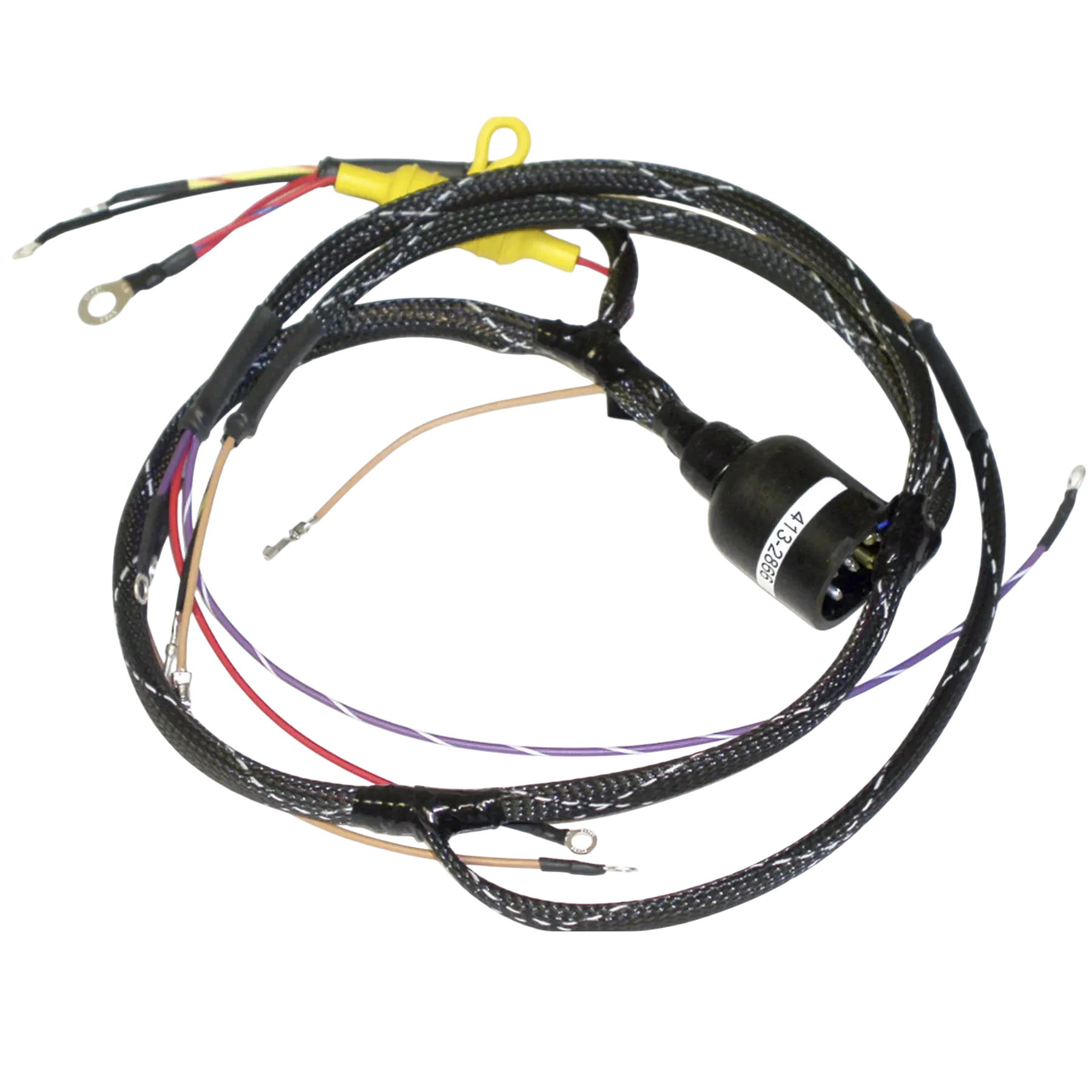 413-2866 is an ignition engine harness built for 150 HP Johnson/Evinrude 1979-84 models. Supports dependable performance in heat, vibration, and moisture.