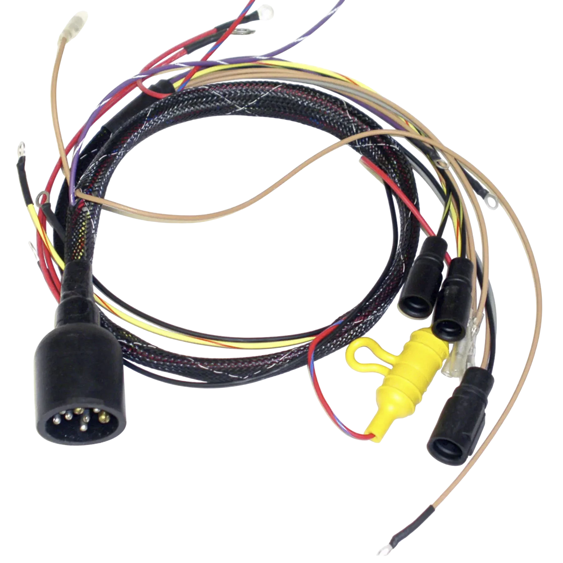 413-3282 fits 185 HP Johnson/Evinrude 1990 models as an ignition engine harness. Helps correct ignition-related running problems on matching applications.