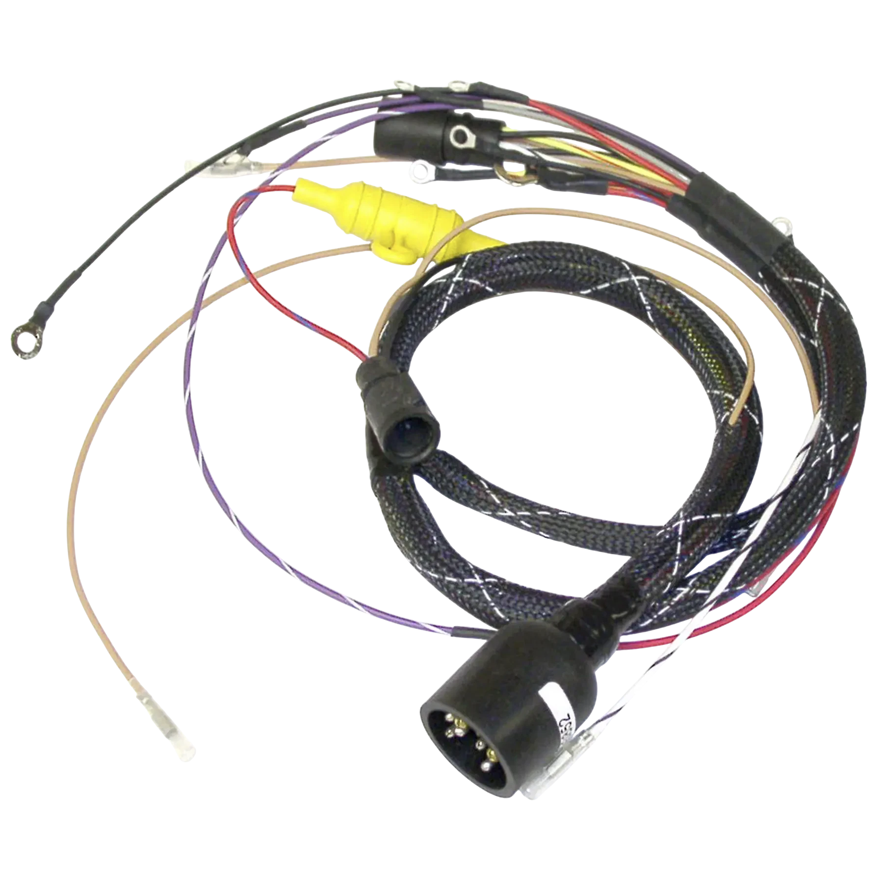 For 150 HP Johnson/Evinrude 1989-90 models, 413-3852 is an ignition engine harness. Supports dependable performance in heat, vibration, and moisture.