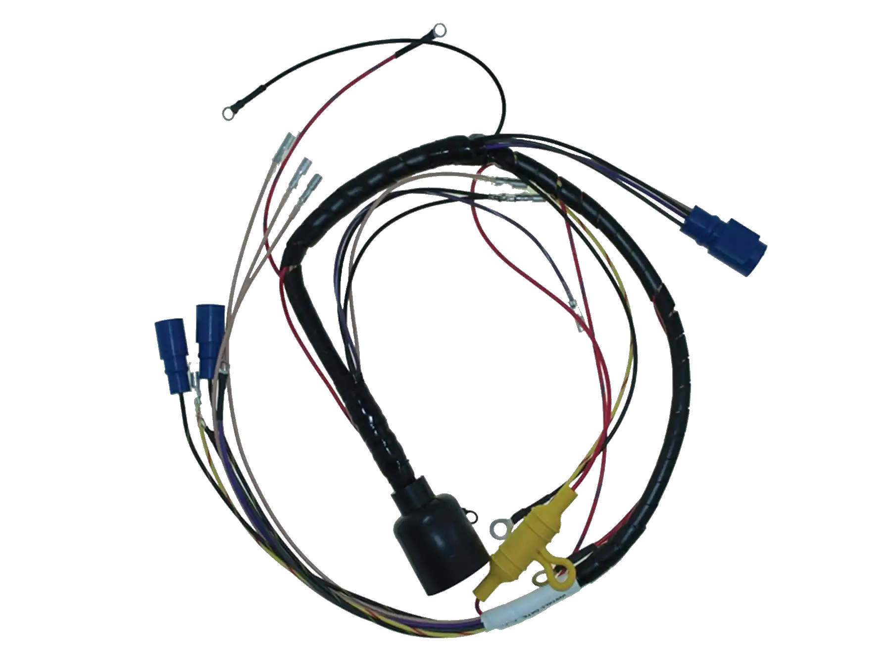 413-4404 is a replacement ignition engine harness used on 185 HP Johnson/Evinrude 1992 models. Used to replace worn or failed ignition components in outboard service.