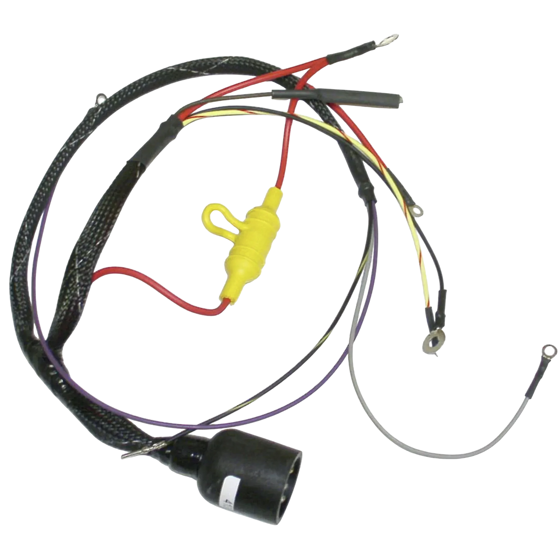 413-9915 fits 40 HP Johnson/Evinrude 1984 models as an ignition engine harness. Helps correct ignition-related running problems on matching applications.