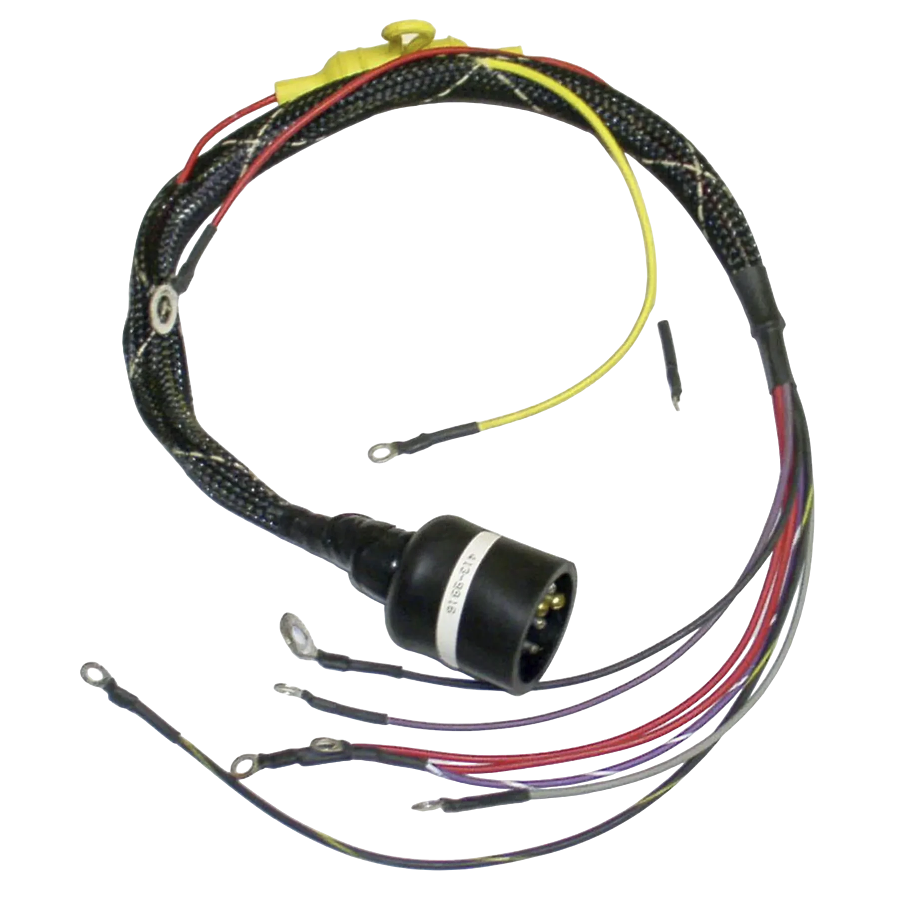 For 65 HP Johnson/Evinrude 1973 models, 413-9916 is an ignition engine harness. Helps restore reliable operation on compatible marine ignition systems.