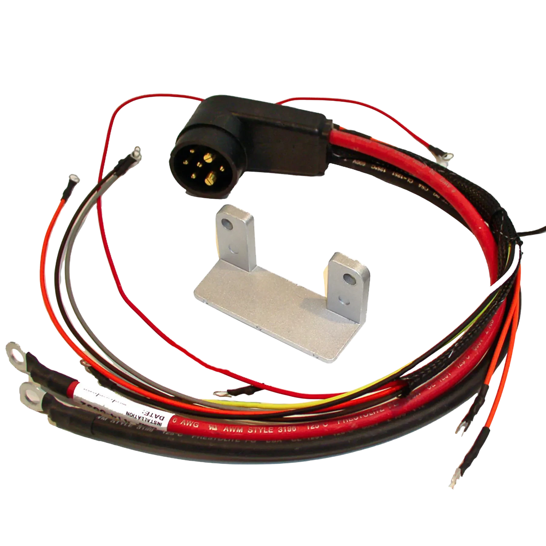 414-5532 is an ignition engine harness built for 90 HP 6cyl Mercury/Mariner 1979 models with Serial # 5299506 thru 5595646. Supports dependable performance in heat, vibration, and moisture.